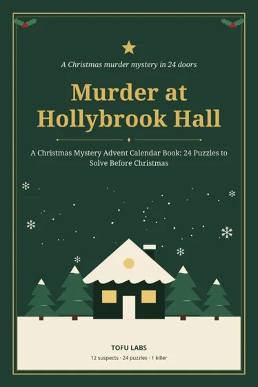 Cover of Murder at Hollybrook Hall
