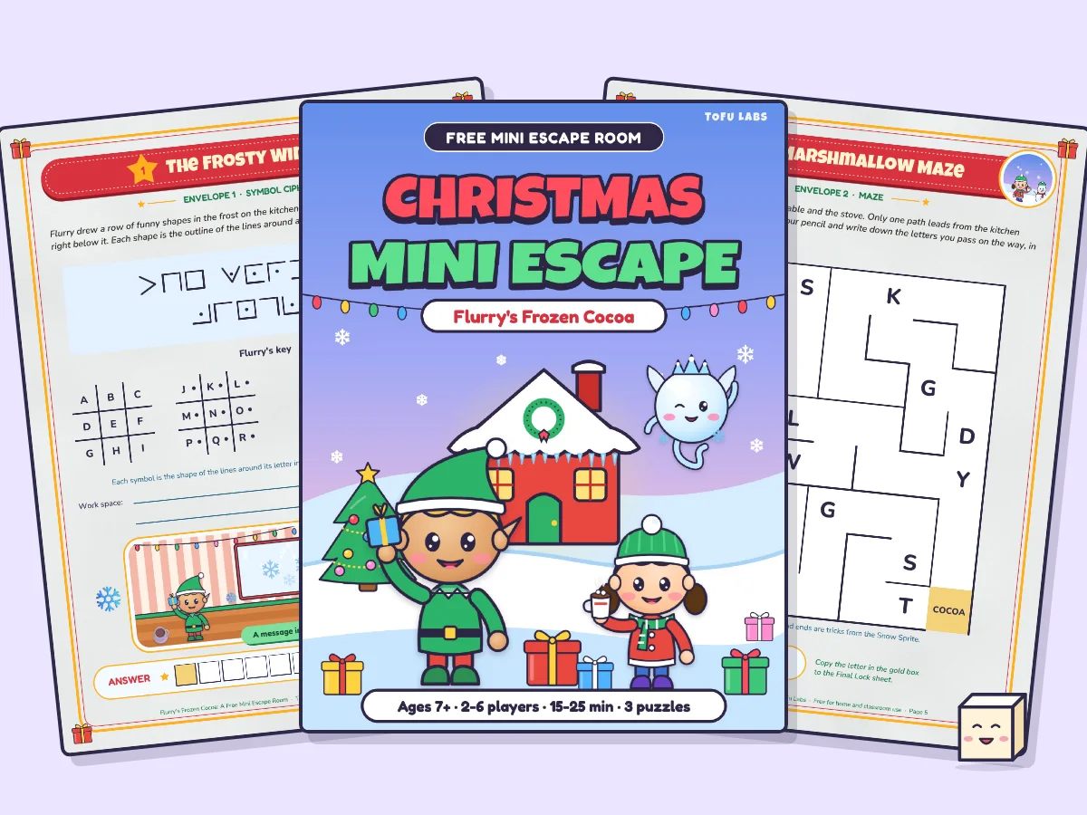 Pages from Flurry's Frozen Cocoa