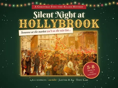 Silent Night at Hollybrook cover